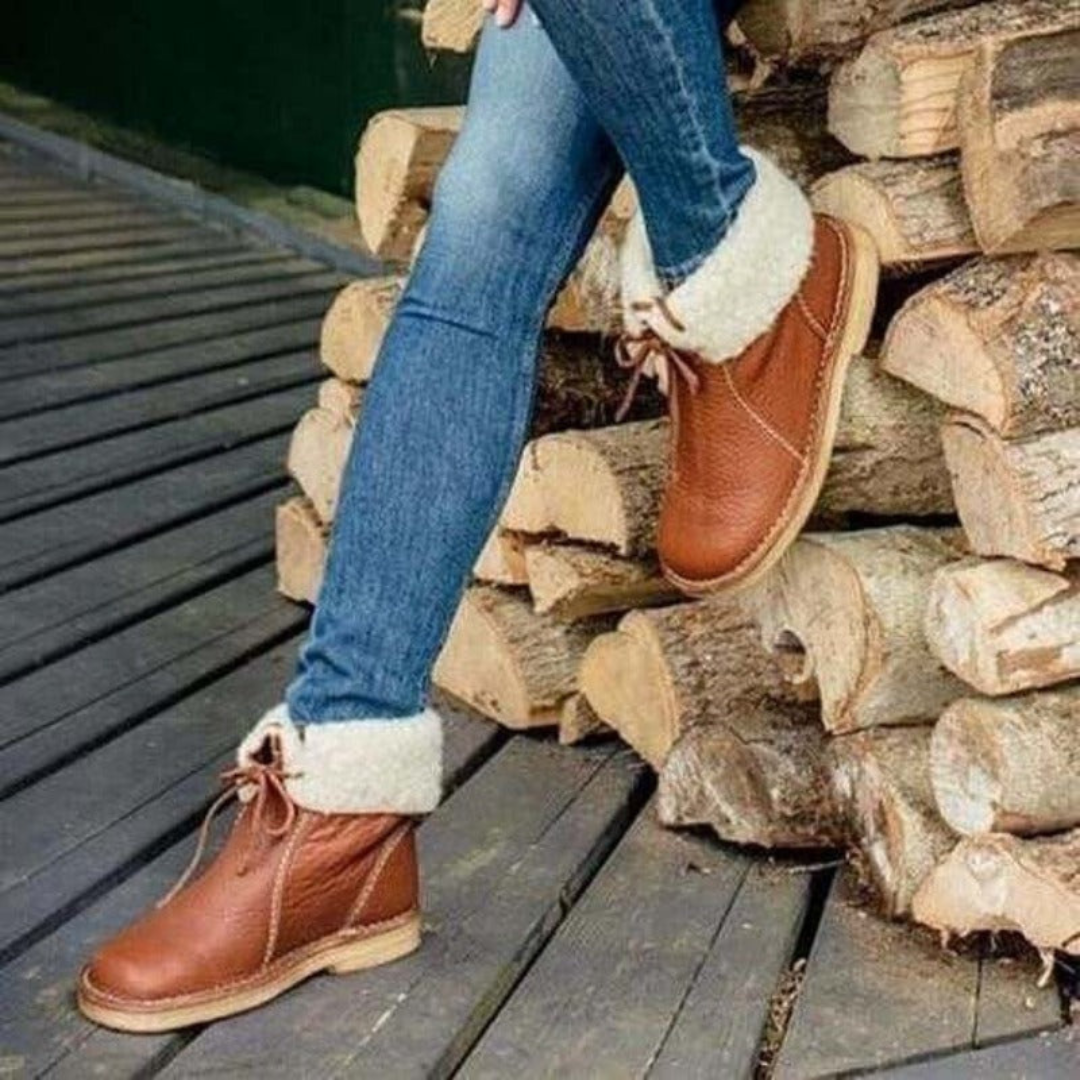 Damen - Wasserdichte Winterstiefel - Hochwertiges Material - Isolierte & stylische Schuhe für kaltes Wetter