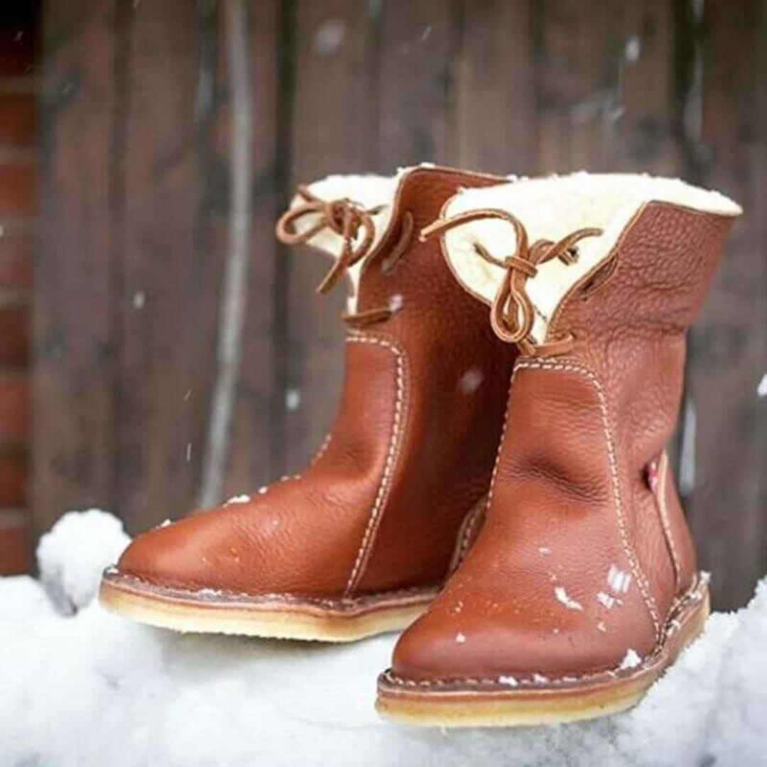 Damen - Wasserdichte Winterstiefel - Hochwertiges Material - Isolierte & stylische Schuhe für kaltes Wetter