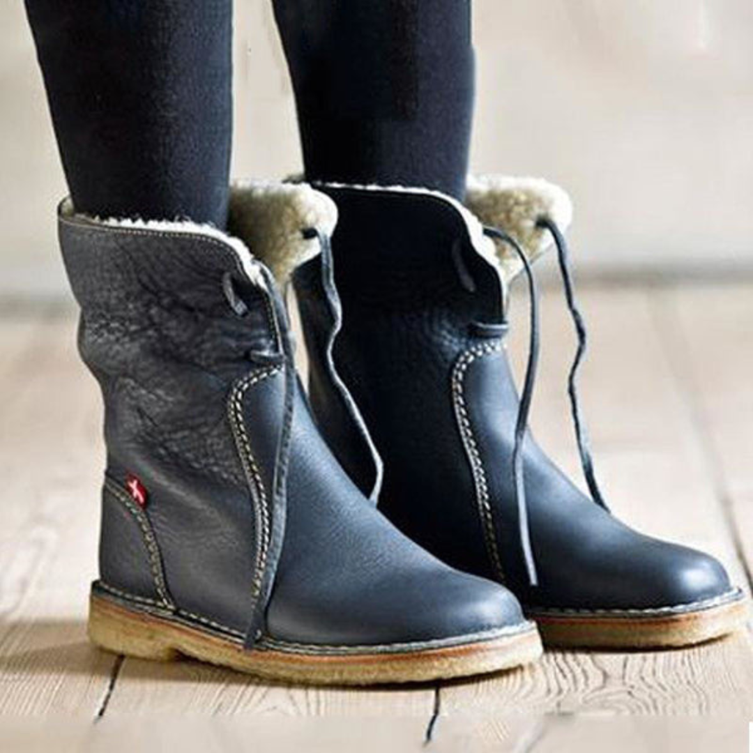 Damen - Wasserdichte Winterstiefel - Hochwertiges Material - Isolierte & stylische Schuhe für kaltes Wetter