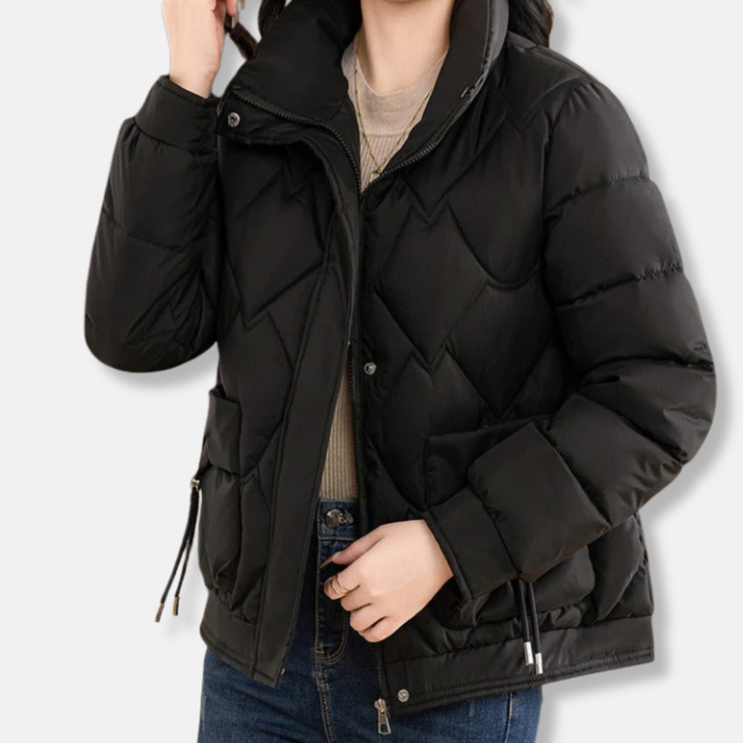 Damen - Pufferjacke - Lockere Passform - Warm und Stylisch für die kalte Jahreszeit