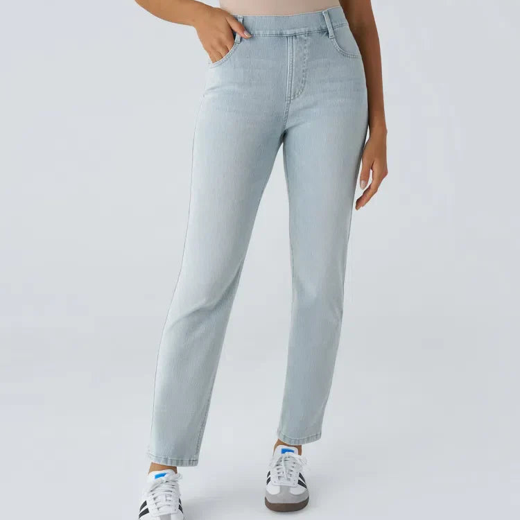 Damen - Elastische Hose - Atmungsaktives Material - Ideal für jeden Anlass