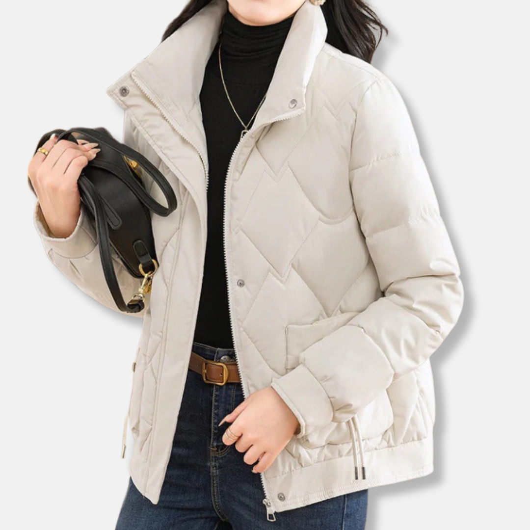 Damen - Pufferjacke - Lockere Passform - Warm und Stylisch für die kalte Jahreszeit