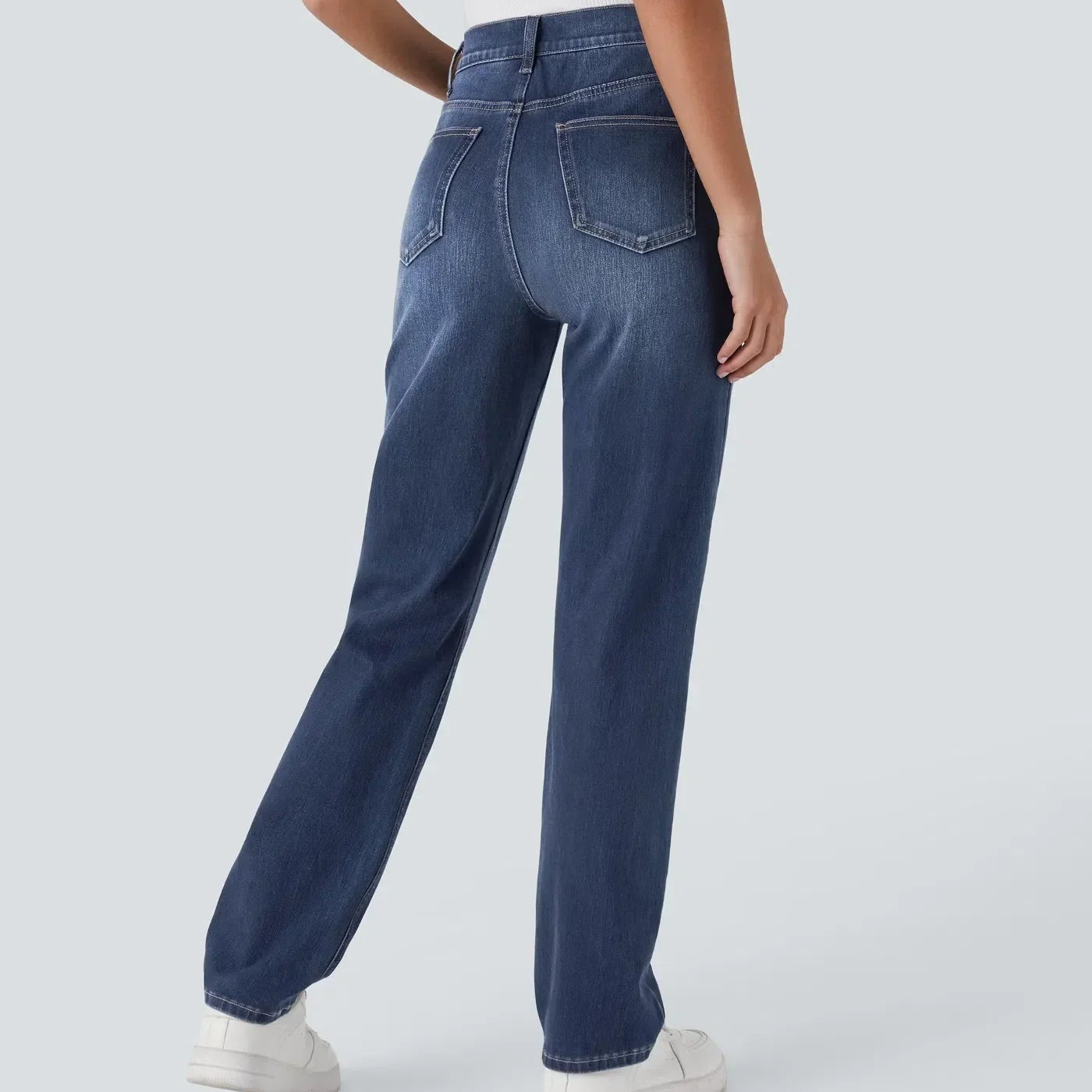 Damen - Elastische Hose - Atmungsaktives Material - Ideal für jeden Anlass