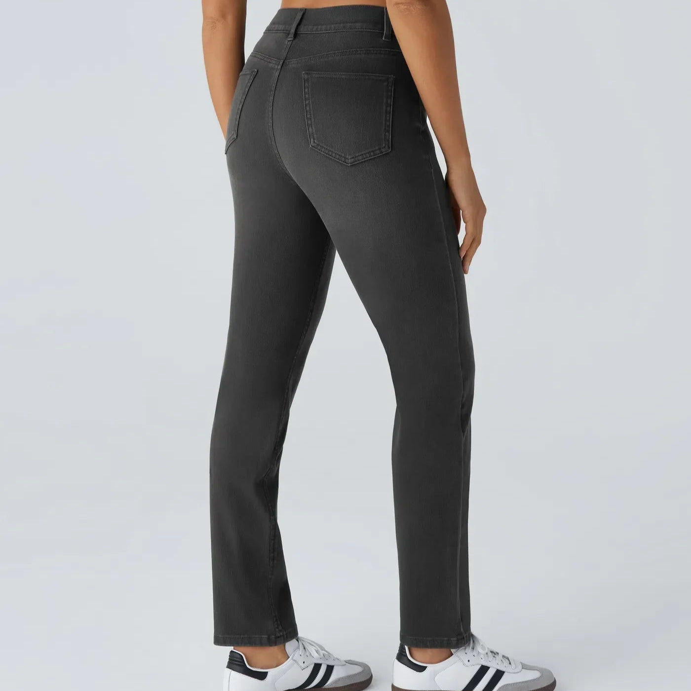 Damen - Elastische Hose - Atmungsaktives Material - Ideal für jeden Anlass