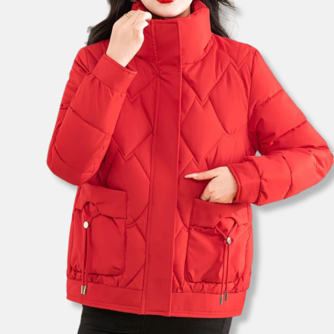 Damen - Pufferjacke - Lockere Passform - Warm und Stylisch für die kalte Jahreszeit
