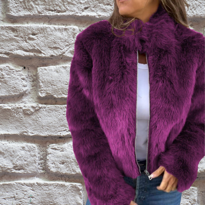 Damen - Warmer Herbstmantel - Eleganter Stil - Ideal für kühle Tage