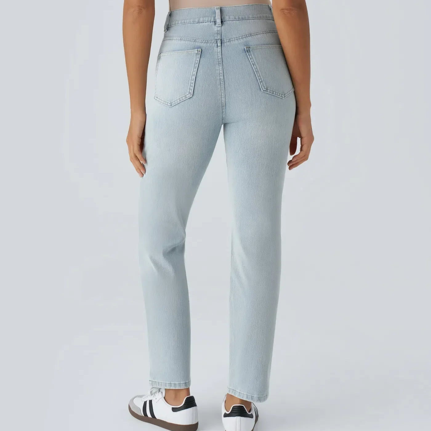 Damen - Elastische Hose - Atmungsaktives Material - Ideal für jeden Anlass