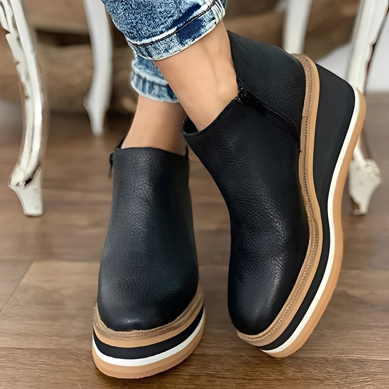 Damen - Elegante Stiefelette - Vielseitiger Stil - Komfortable und trendige Schuhe für jeden Anlass