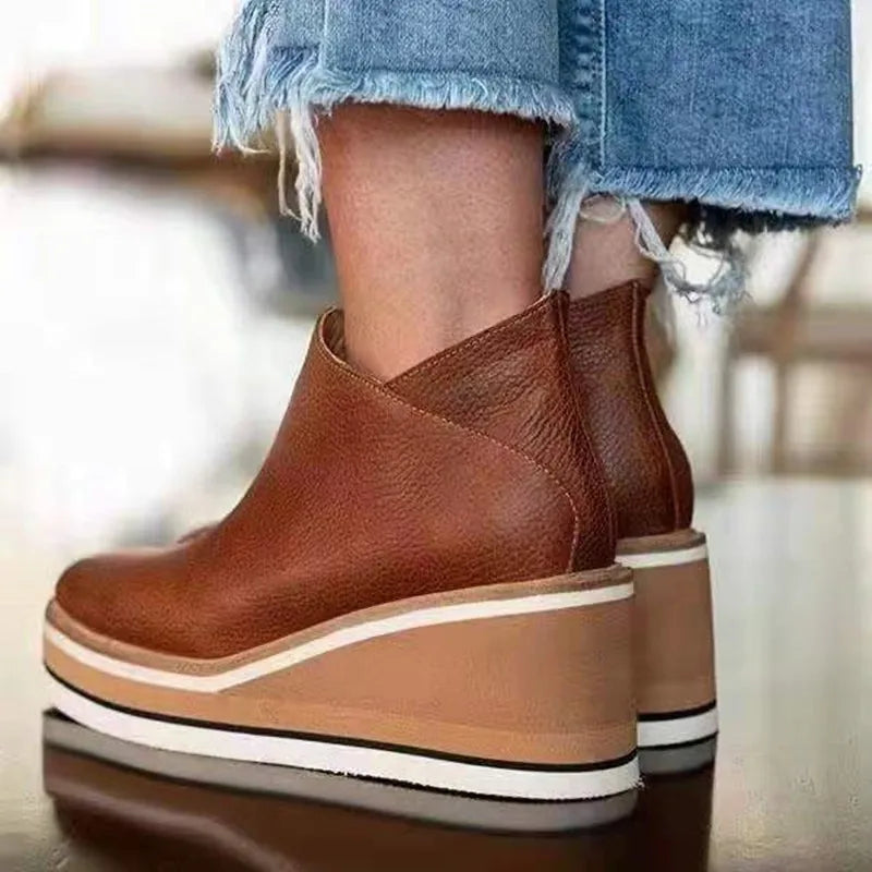 Damen - Elegante Stiefelette - Vielseitiger Stil - Komfortable und trendige Schuhe für jeden Anlass