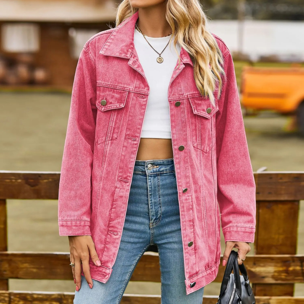 Damen - Jacke - Denim - Stilvoll & Bequem - Vielseitige Mode für das ganze Jahr