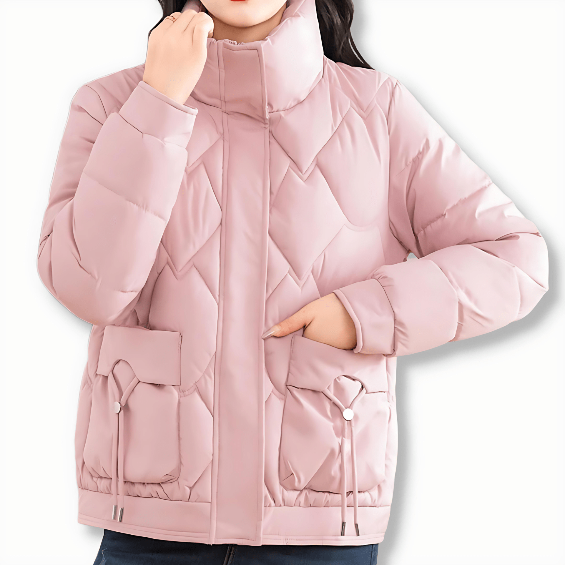 Damen - Pufferjacke - Lockere Passform - Warm und Stylisch für die kalte Jahreszeit