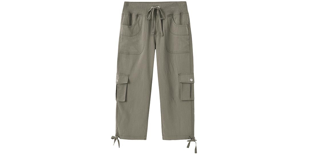 Damen - Capri-Hosen - Strapazierfähige Material - Schnell trocknend - Bequem für Outdoor-Sportarten