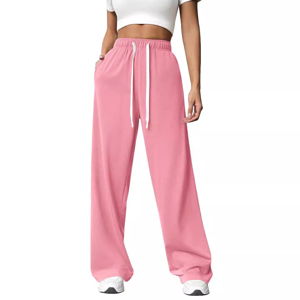 Damen - Locker geschnittene Jogginghosen - Praktischen Taschen - Bequeme Sportbekleidung für jeden Tag