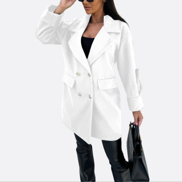 Damen - Baumwollblazer - Übergrößen - Stilvoller und Bequemer Look für Jeden Anlass