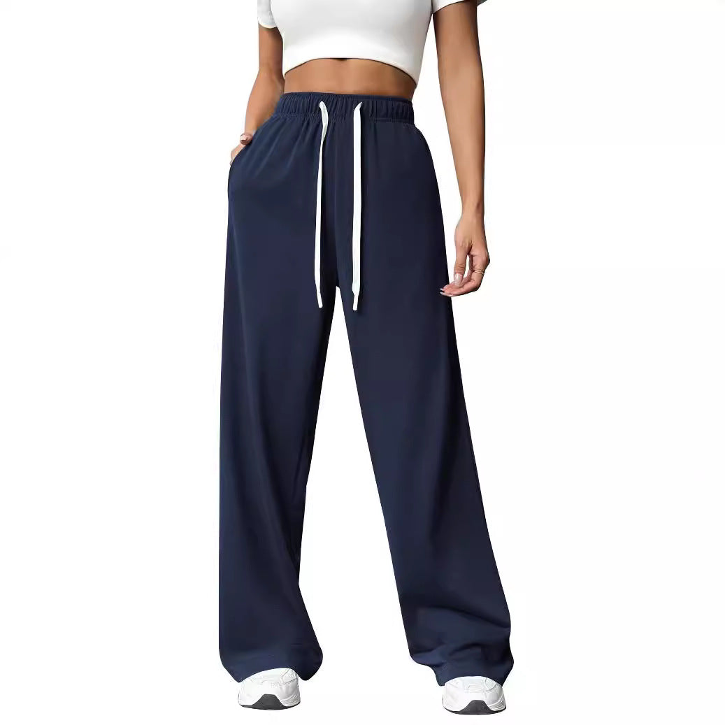 Damen - Locker geschnittene Jogginghosen - Praktischen Taschen - Bequeme Sportbekleidung für jeden Tag