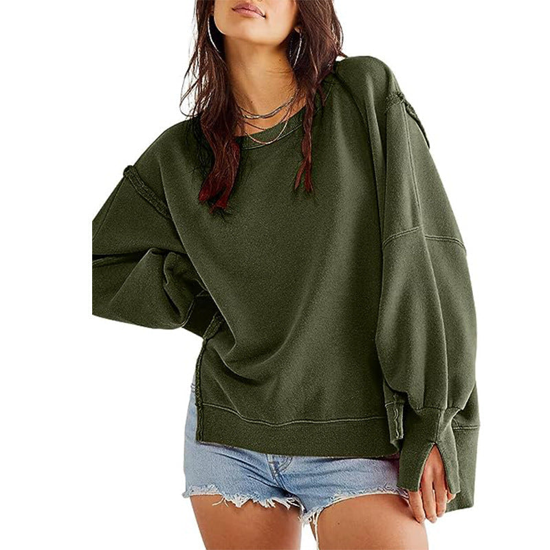 Damen - Sweatshirt - Übergröße - Bequemer Stoff - Lässiger Stil für jeden Tag