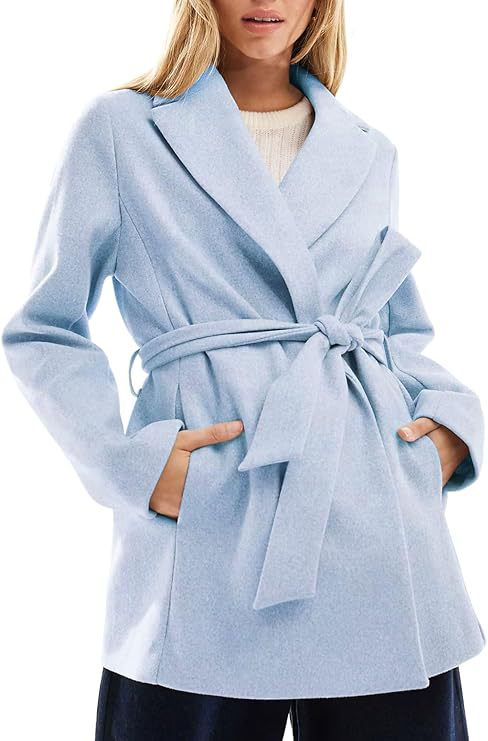 Damen - Wickeljacke - Bequeme Passform - Weichem Stoff - Stilvolle Oberbekleidung