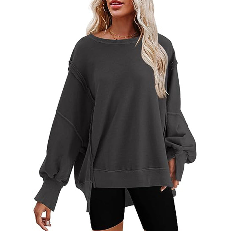Damen - Sweatshirt - Übergröße - Bequemer Stoff - Lässiger Stil für jeden Tag