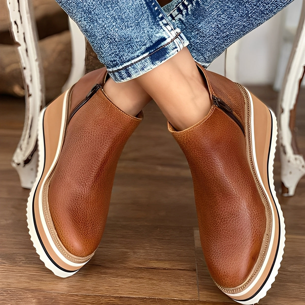 Damen - Elegante Stiefelette - Vielseitiger Stil - Komfortable und trendige Schuhe für jeden Anlass