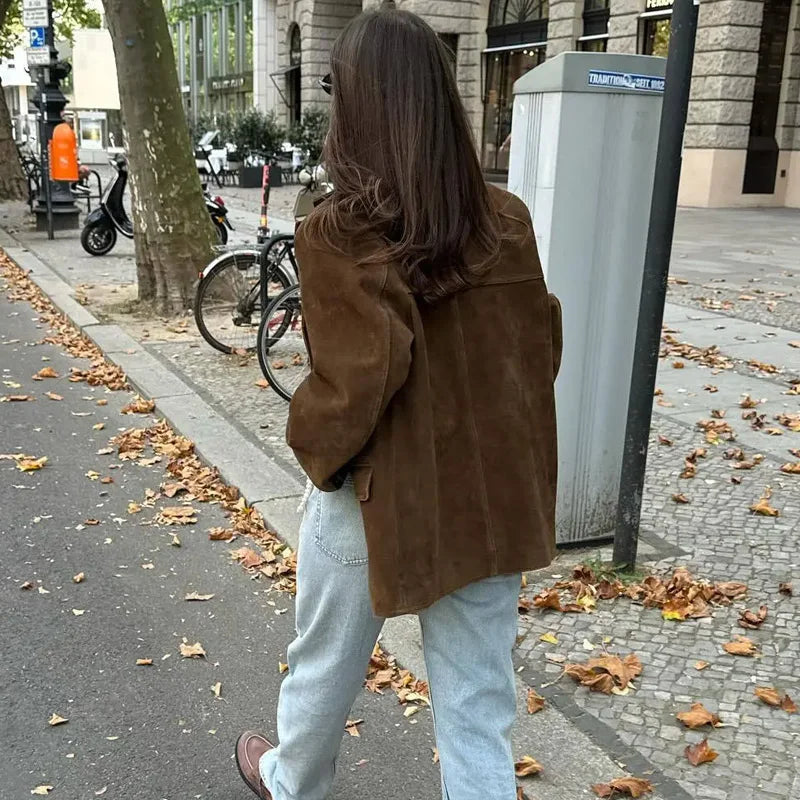 Damen - Kurzblazer - Langen Ärmel - Chic Stil für jeden Anlass - Elegante jacke