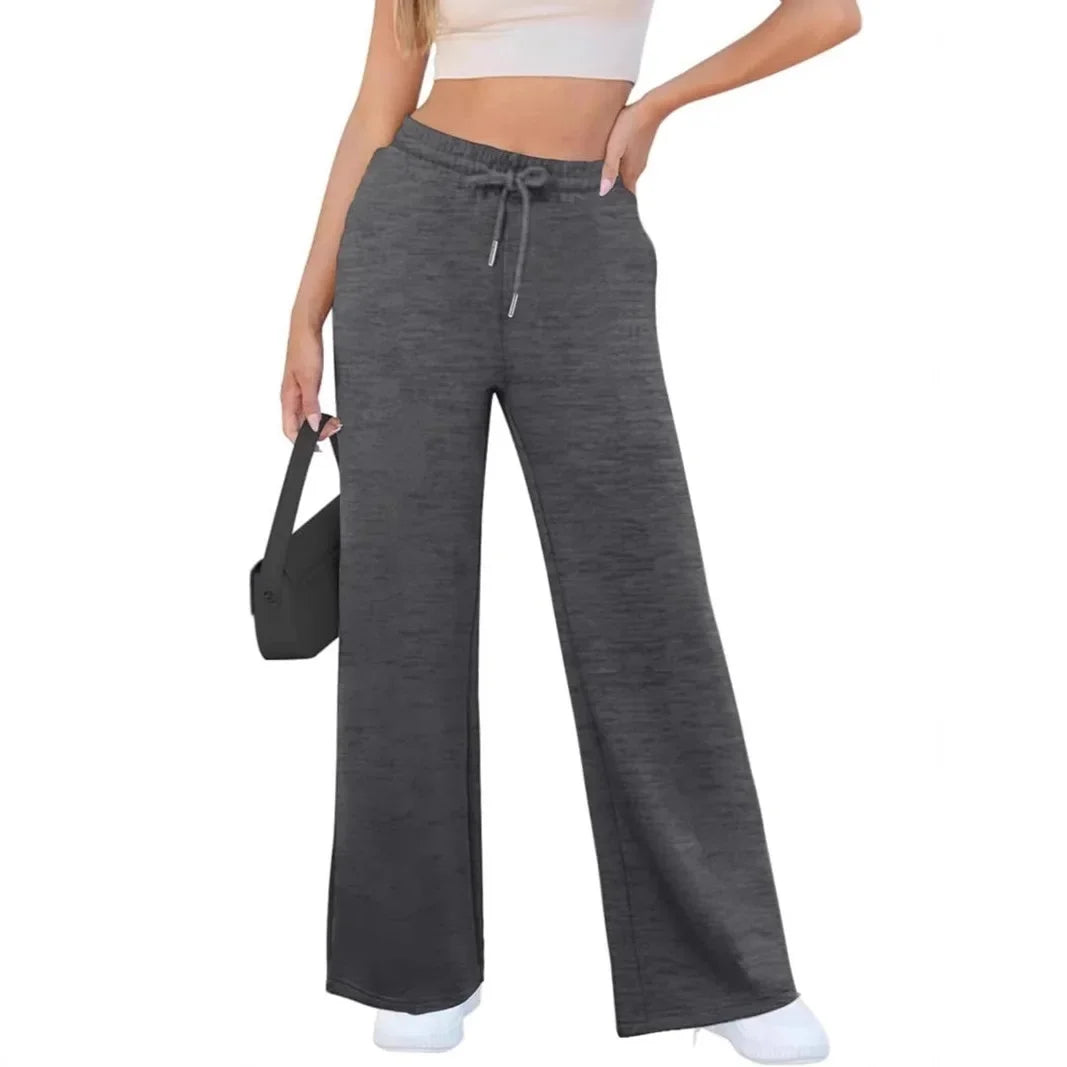 Damen - Jogginghose - Hoher Taille - Bequeme Passform für Jeden Tag - Sportliche Freizeitmode