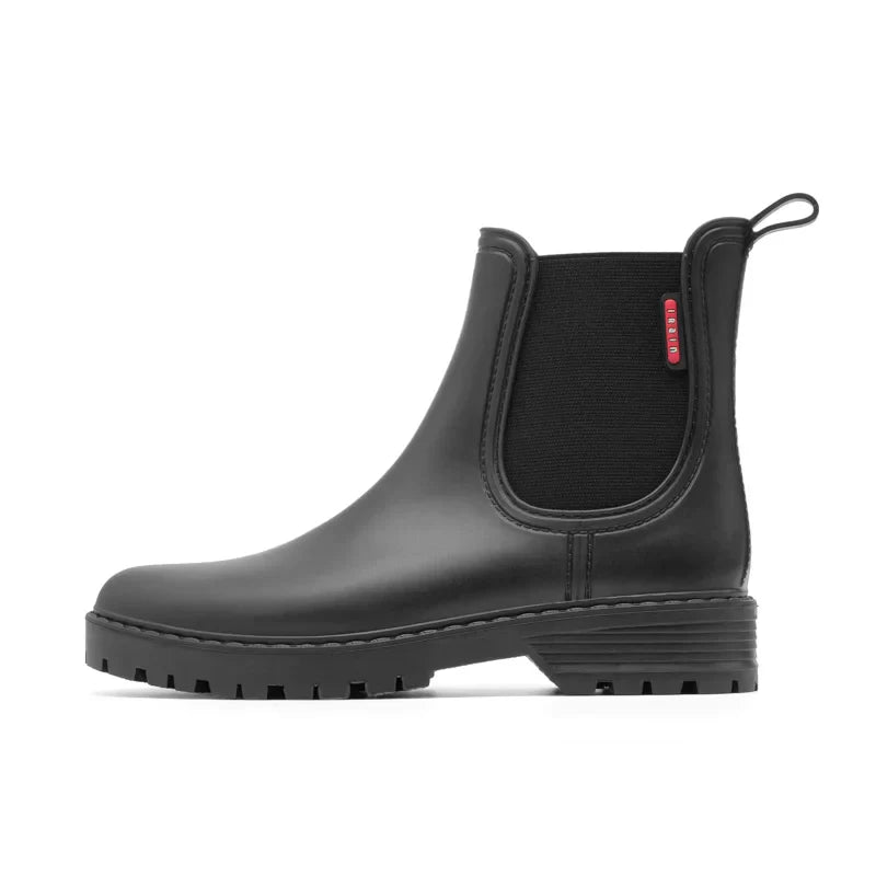 Damen - Chelsea Regenstiefel - Wasserdicht & Rutschfest für Stil und Komfort - Ideale Gummistiefel