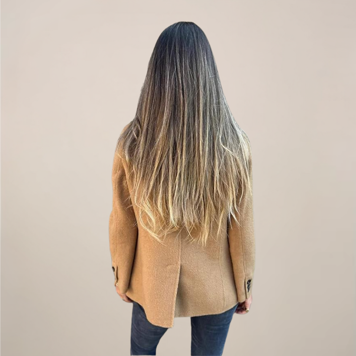 Damen - Maßgeschneiderte Blazer Jacke - Stilvoll mit Kerbe Revers - Elegante Damenjacke für jeden Anlass