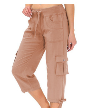 Damen - Capri-Hosen - Strapazierfähige Material - Schnell trocknend - Bequem für Outdoor-Sportarten