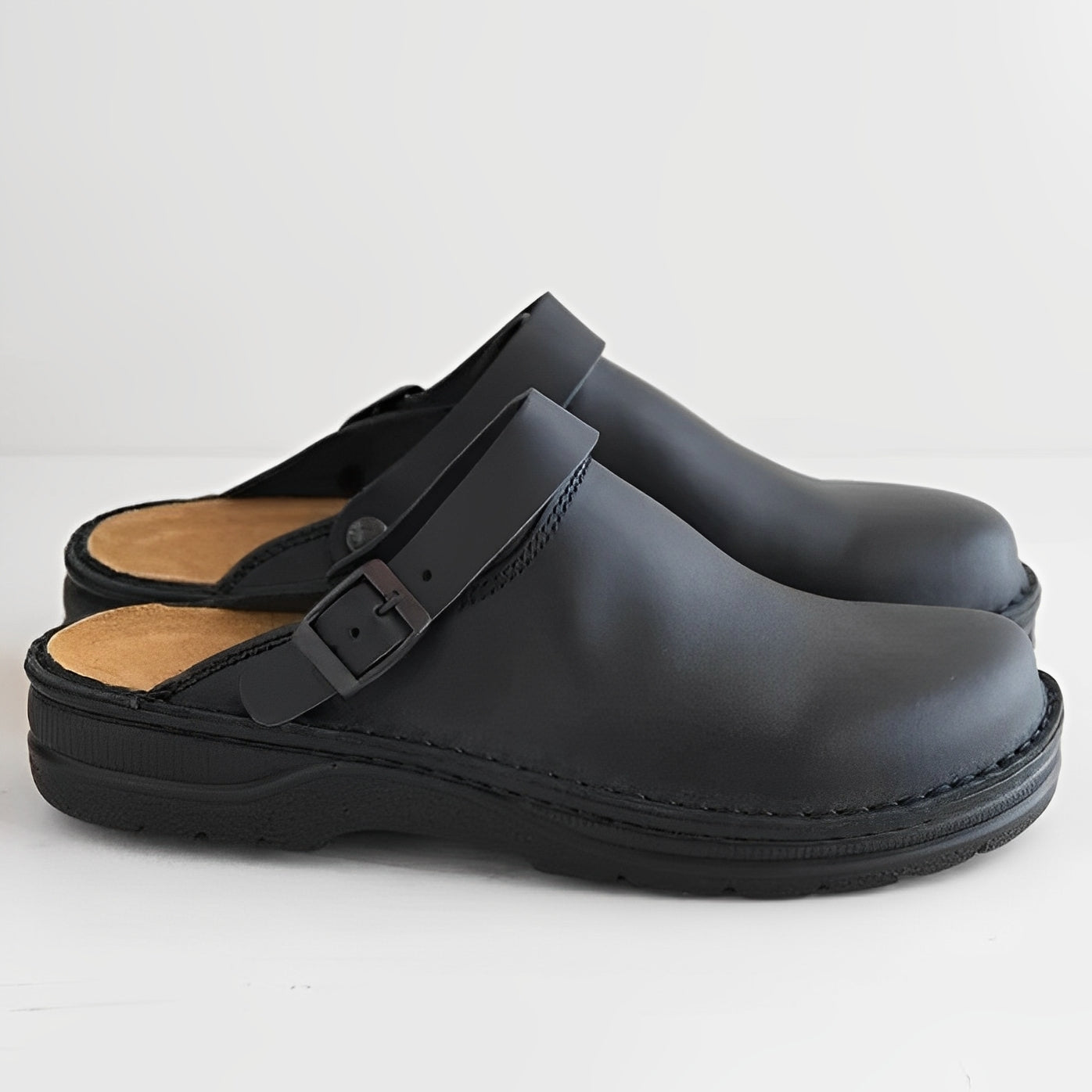 Devin - Bequeme Herren-Lederhausschuhe