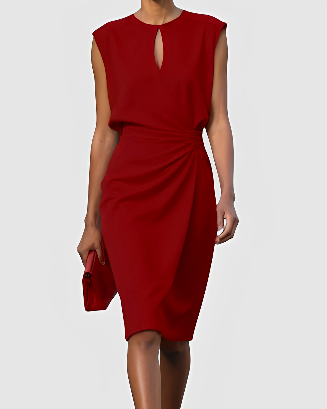 Ronna – Stilvolles Kleid mit gerafftem Detail