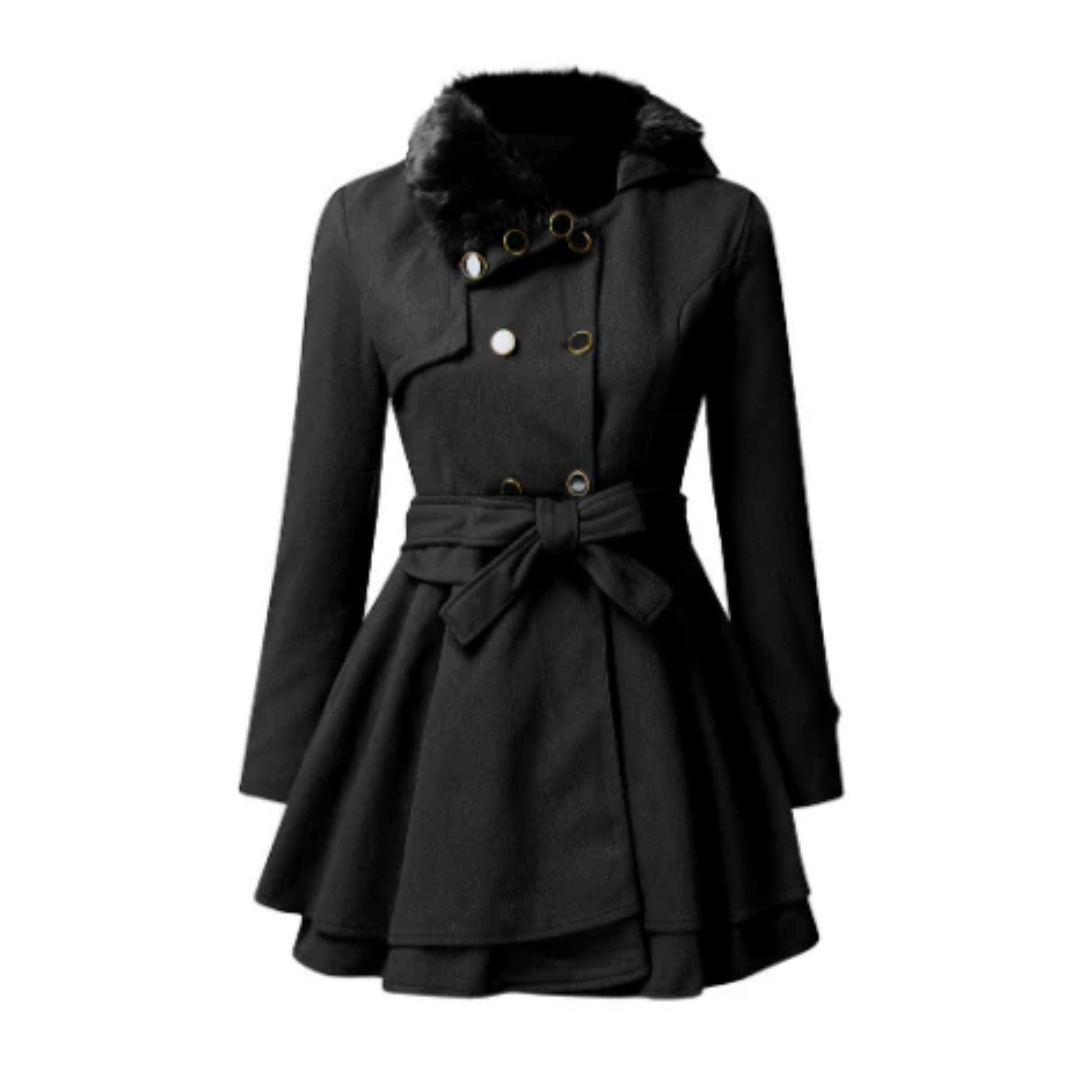 Damen - Stilvoller Trenchcoat mit Gürtel - Eleganter Look für jede Gelegenheit - Trenchcoat
