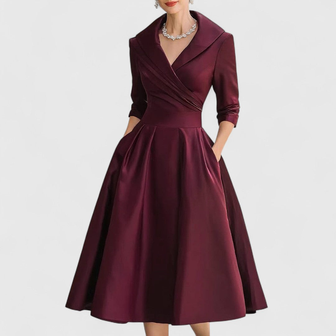Marley – Graziöses Midi-Kleid mit vorteilhafter Silhouette