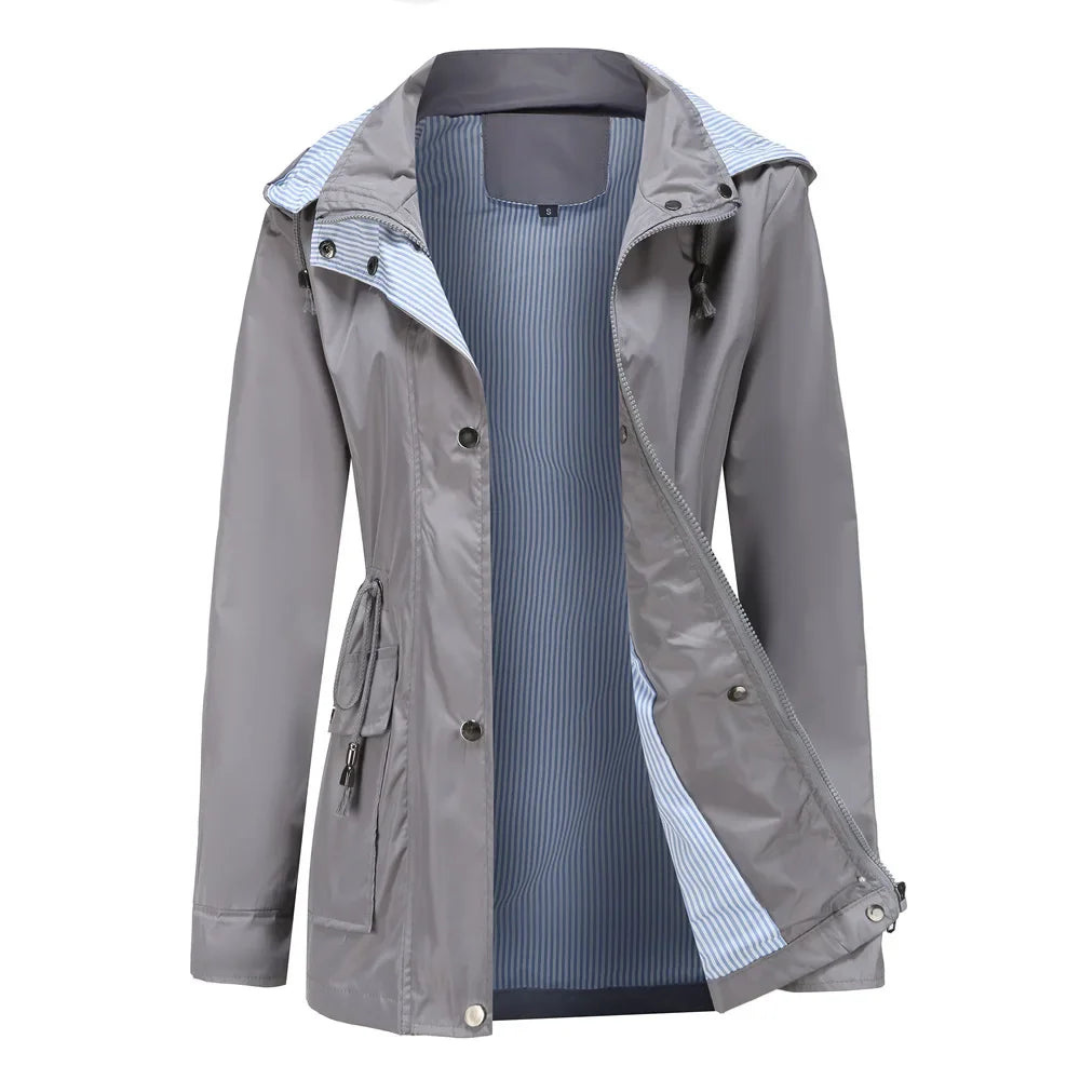 Damen - Trenchcoat - Wasserdichter - Stylische Oberbekleidung - Idealer Schutz bei jedem Wetter