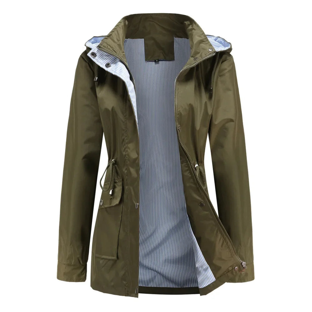 Damen - Trenchcoat - Wasserdichter - Stylische Oberbekleidung - Idealer Schutz bei jedem Wetter