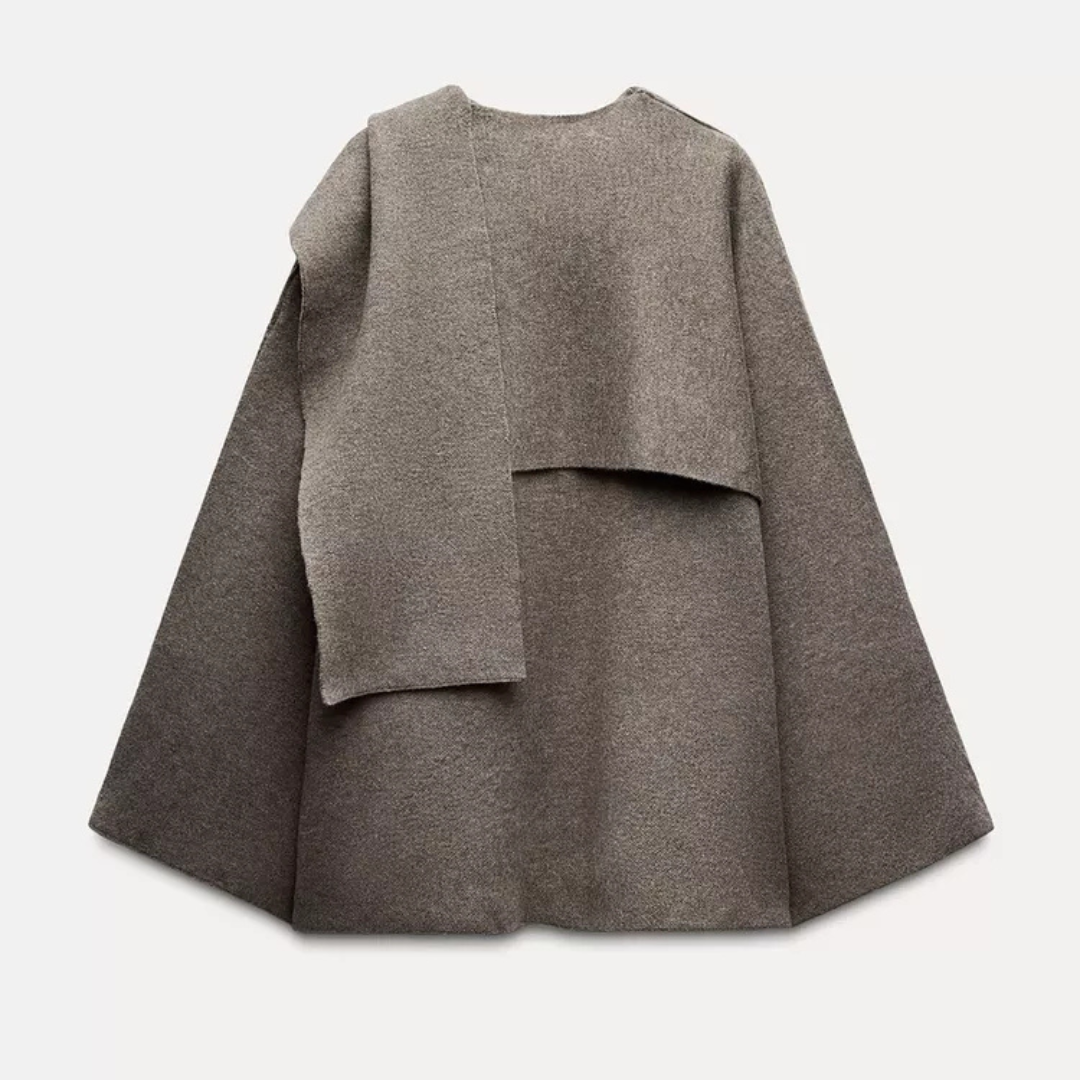Levke - Damen Viral Cape-Mantel