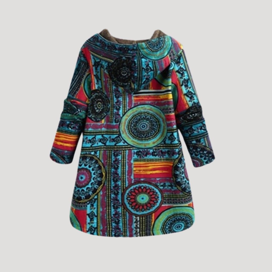 Damen - Langer Wintermantel - Kapuze und Kunstpelz - Bequemer und Stilvoller Schutz für kalte Tage