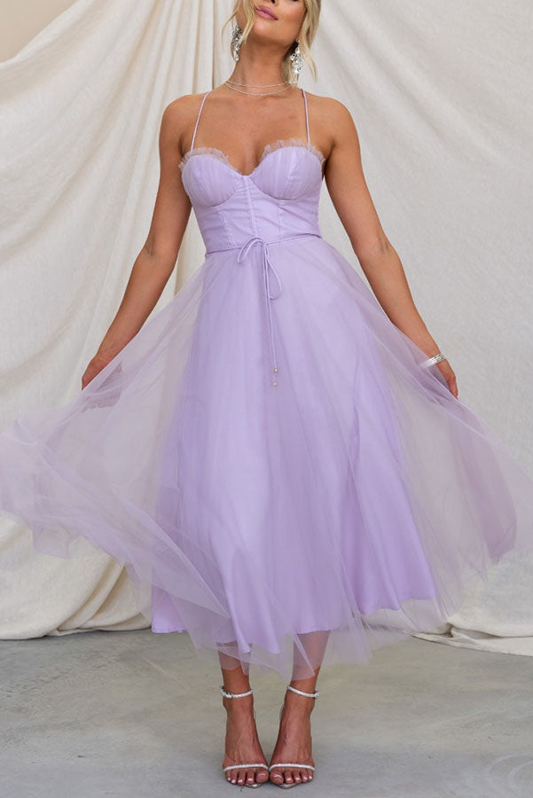 Elodie – Maxikleid mit V-Ausschnitt