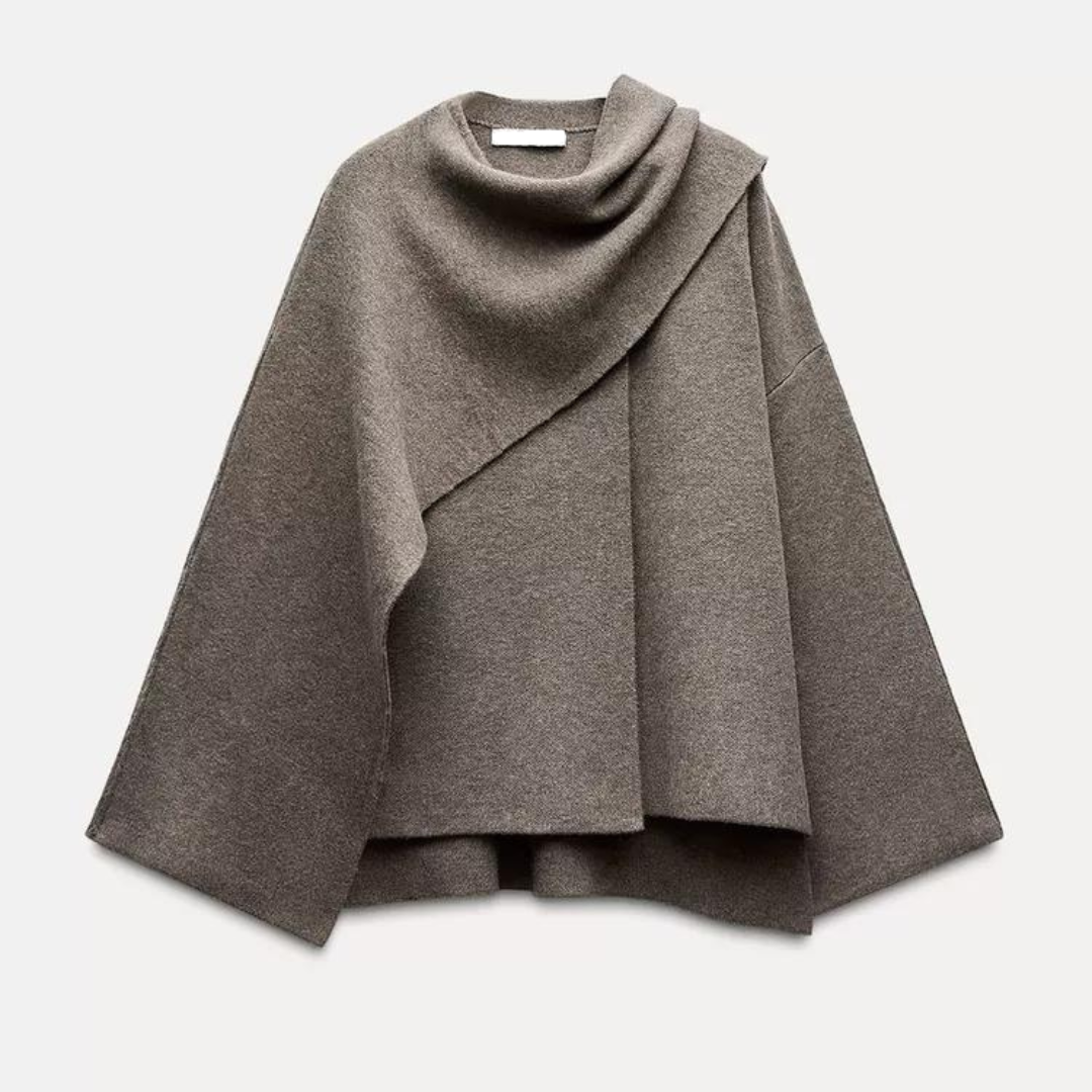 Levke - Damen Viral Cape-Mantel