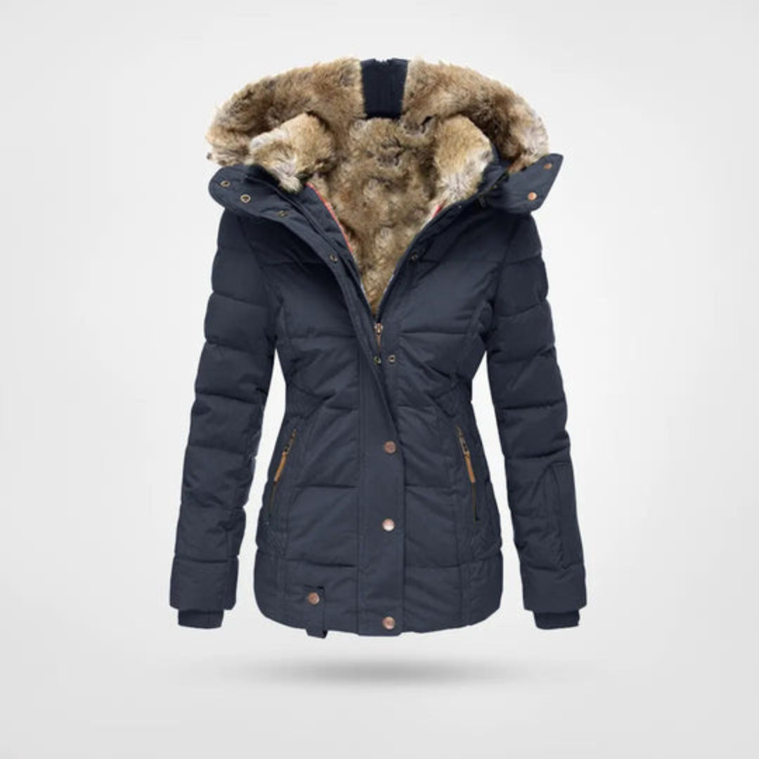 Damen - Winter Puffer Parka Jacke - Warme und Gemütliche Outdoor-Bekleidung - Perfekt für kalte Tage