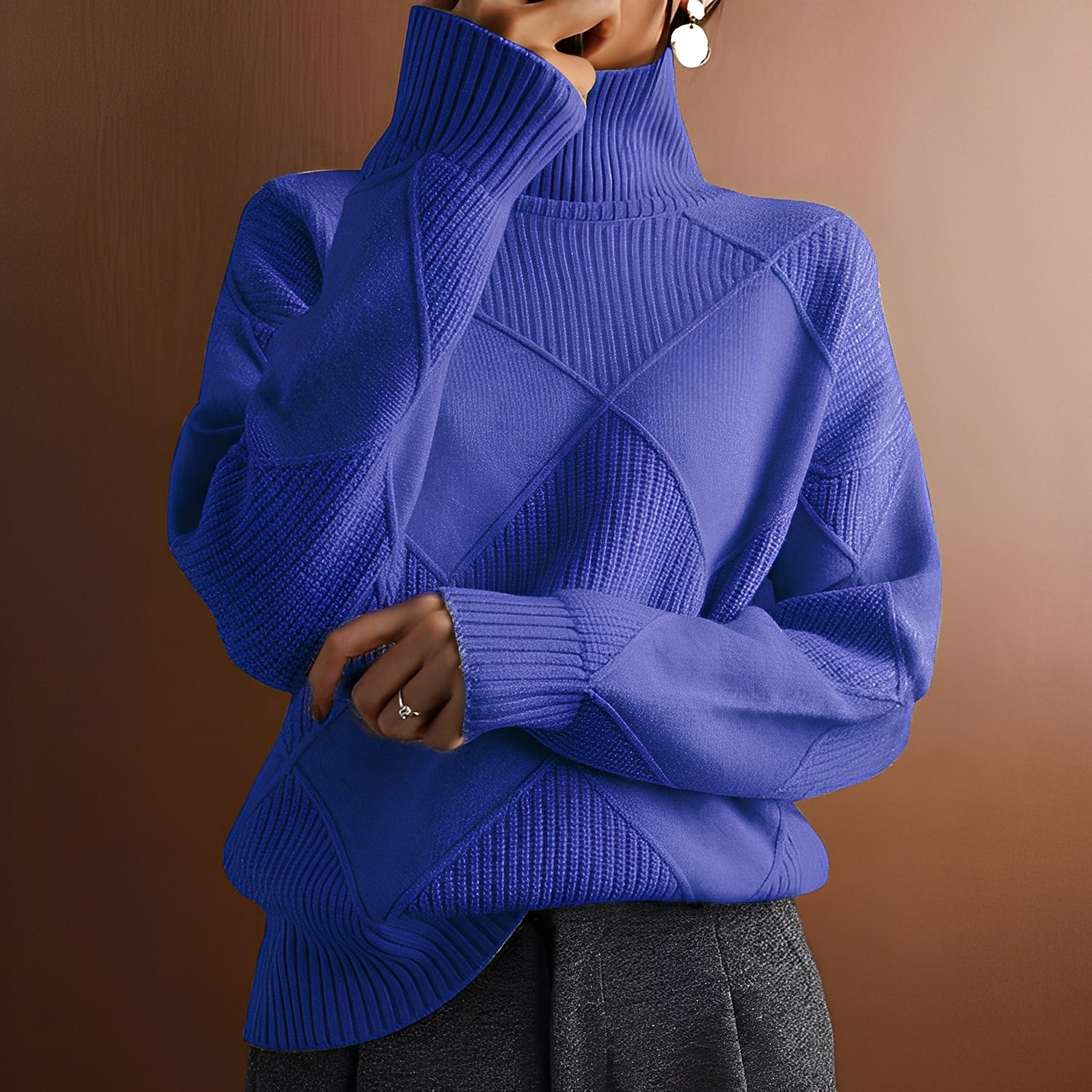 Morgan – Moderner Damen-Rollkragenpullover