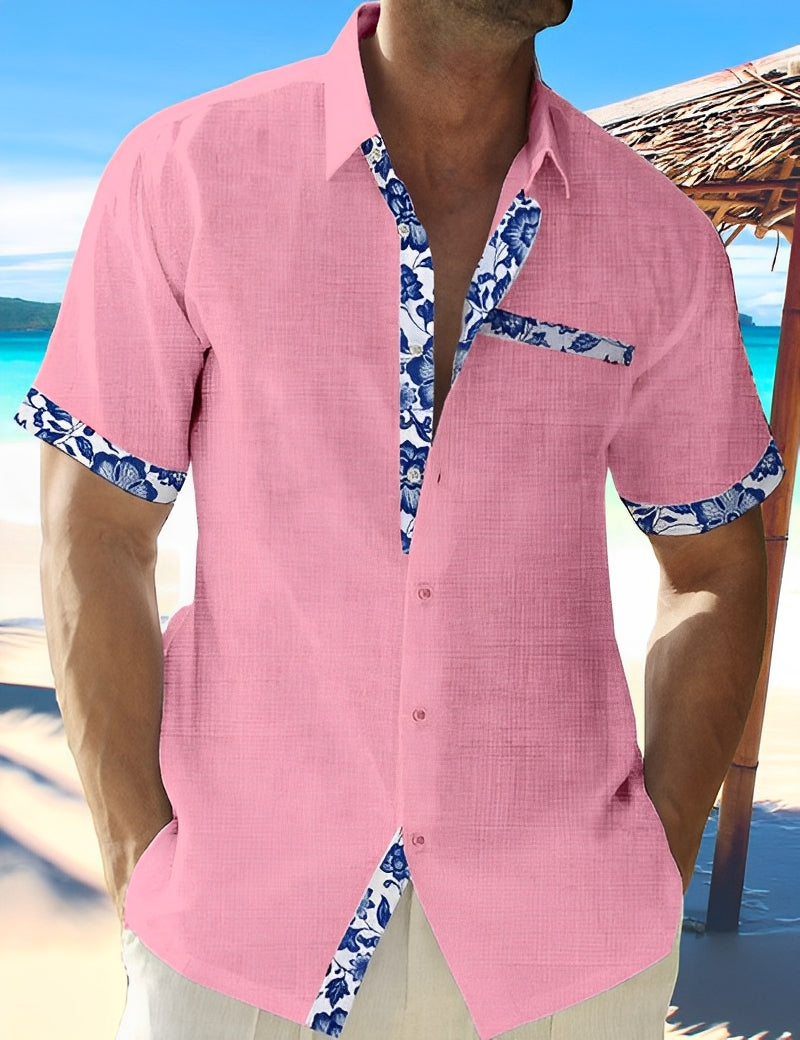 Anthony - Bequemes Leinenhemd für Herren