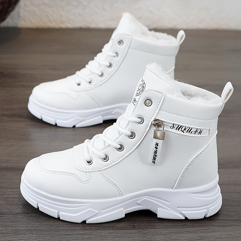 Damen - Winterstiefel - Lässiger Stil - Warme und Bequeme Schuhe für kaltes Wetter