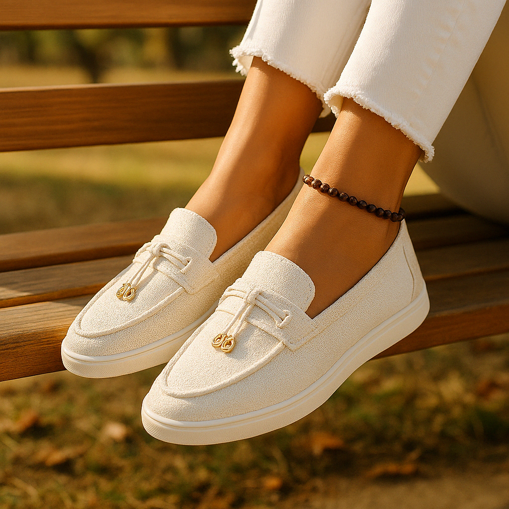 Damen - Bequeme Loafers - Strapazierfähige Materialien - Stilvoll und unterstützend