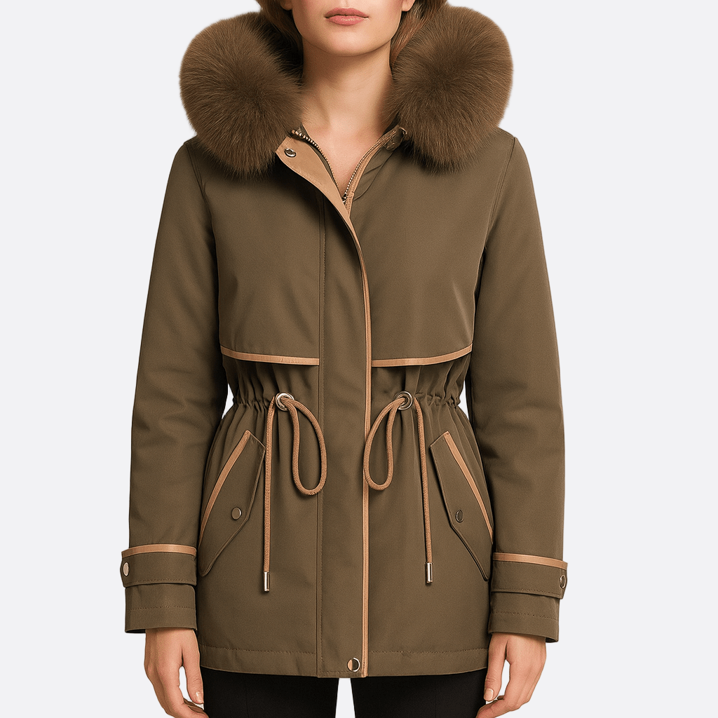 Damen - Gemütliche Winterjacke mit Kapuze - Gesteppte - Warm und stylisch für kalte Tage