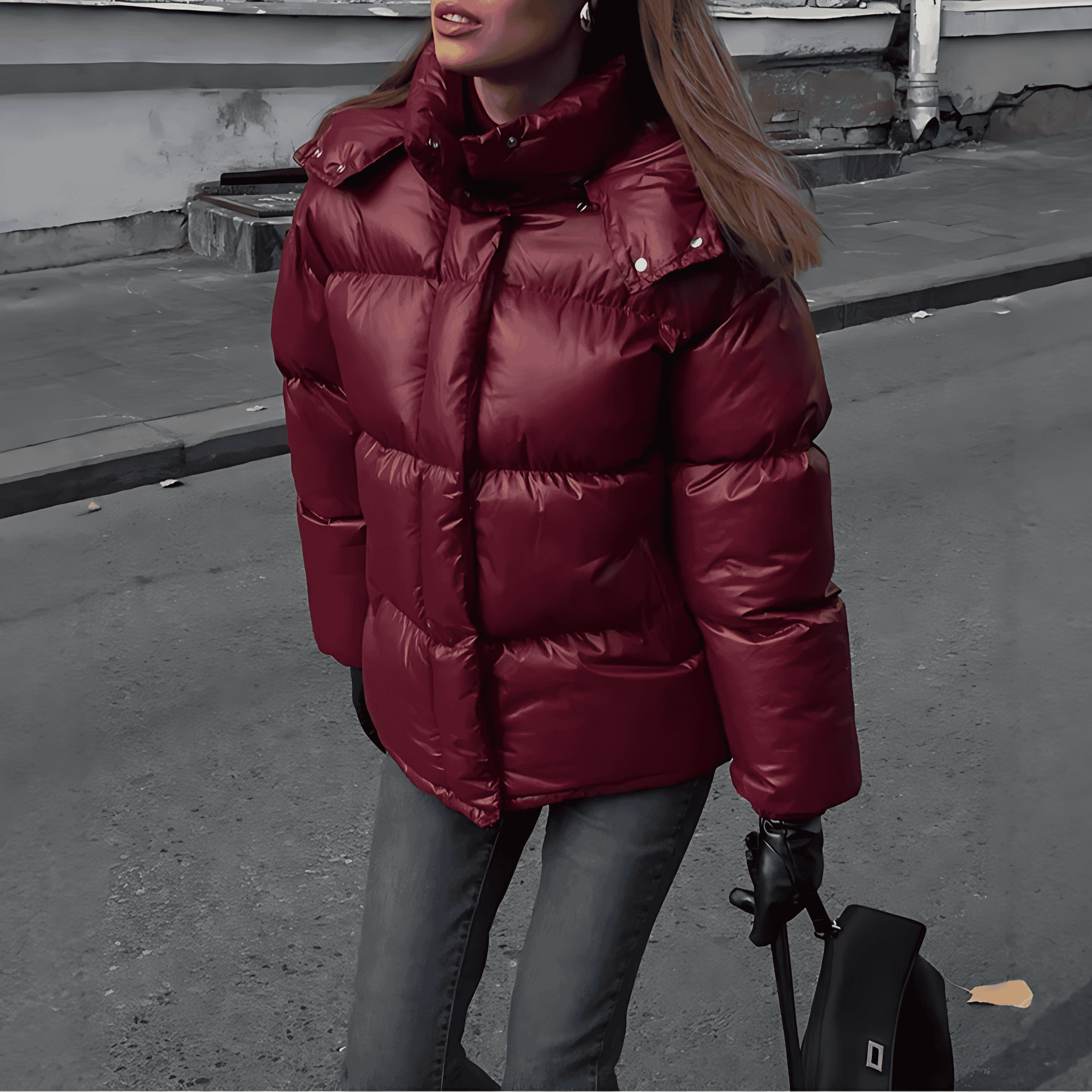 Damen - Pufferjacke - Gestepptes Design - Warme und Stylische Outdoorjacke für die kühle Jahreszeit