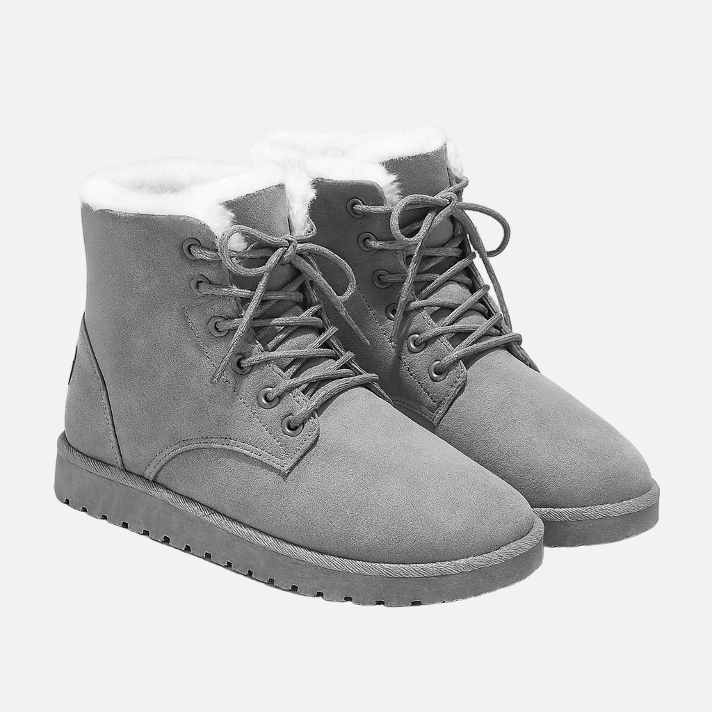 Damen - Schnürstiefeletten - Rutschfest & Bequem - Modische Stiefeletten für jeden Anlass