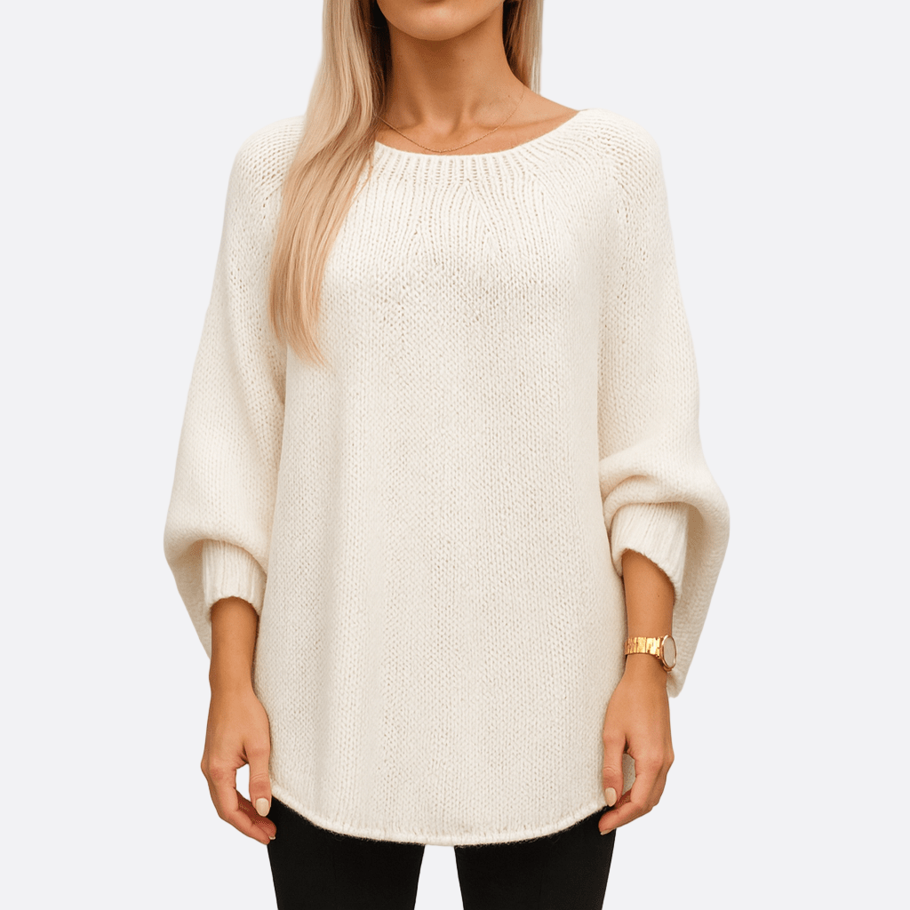Damen - Strickpullover - Wollmischung - Bequemer, stilvoller Pullover für jeden Anlass