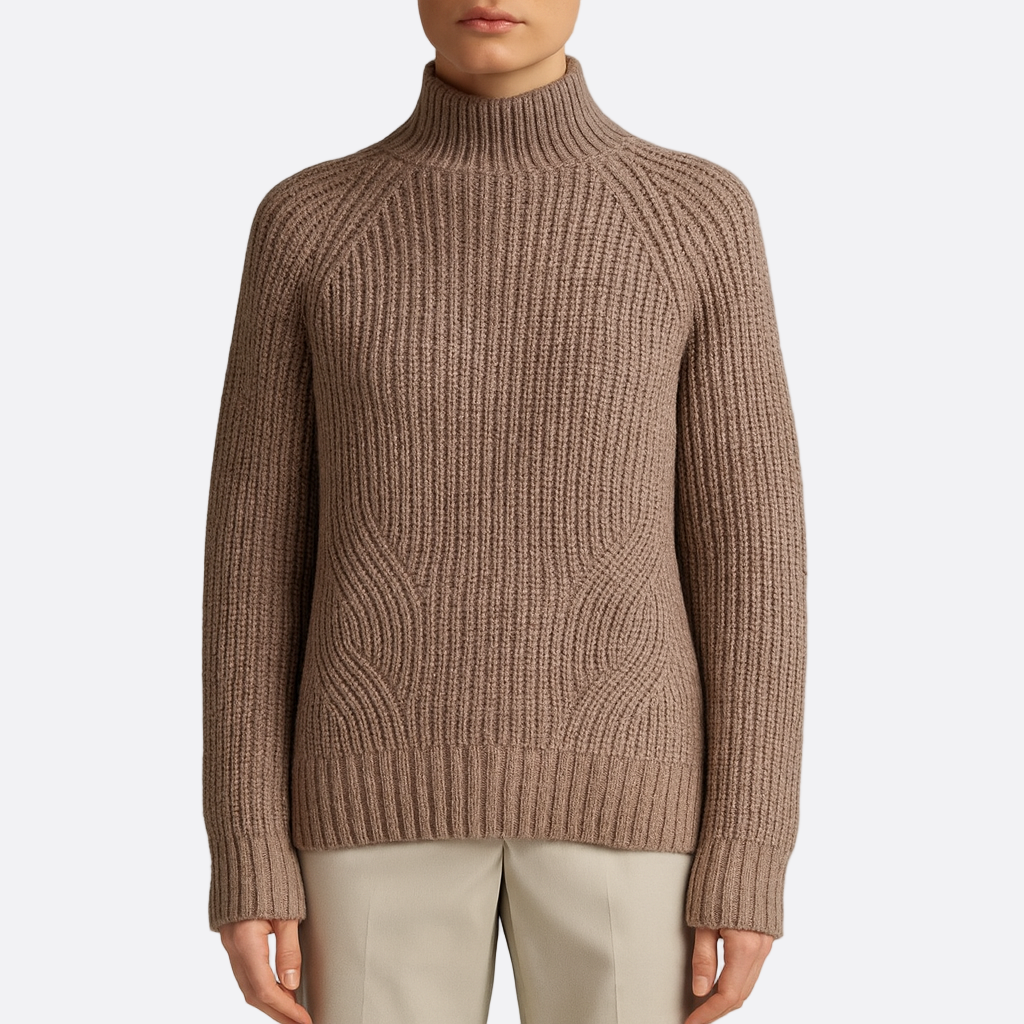 Damen - Strickpullover - Wollmischung - Bequemer und stilvoller Pulli für jede Gelegenheit