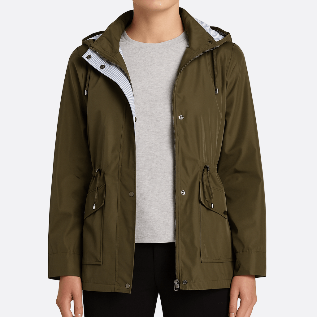 Damen - Trenchcoat - Wasserdichter - Stylische Oberbekleidung - Idealer Schutz bei jedem Wetter