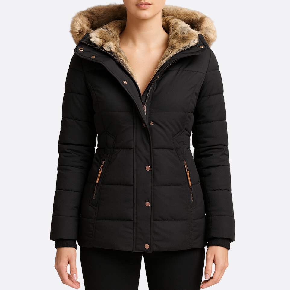 Damen - Winter Puffer Parka Jacke - Warme und Gemütliche Outdoor-Bekleidung - Perfekt für kalte Tage